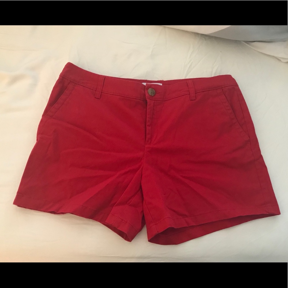 Liz Claiborne red shorts sized 12